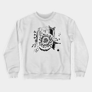 n20: bunny sliding doors Crewneck Sweatshirt